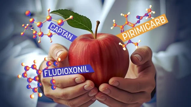 Cóctel de pesticidas en tu frutería: el 85% de las manzanas muestra múltiples sustancias tóxicas